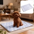 thumbnail image 2 of Reversible Warm Pet Mat - Padded Thickened Dog Bed Mat for Cats & Dogs, Machine Washable Crate Pad, Fluffy Double-Sided Sleeping Mat for Small Medium Large Pets, 2 of 6