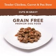 thumbnail image 4 of Nutro Grain Free Tender Chicken & Carrot & Pea Stew Wet Dog Food, 4 of 7