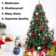 thumbnail image 6 of Christmas Balls Ornaments for Xmas Tree: Shatterproof Christmas Tree Decorations on Clearance - Random Color and Size ( 600PCS ), 6 of 7