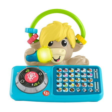 Fisher-Price Link Squad A to Z Yak Baby Learning Toy with Music & Lights, 9  Months