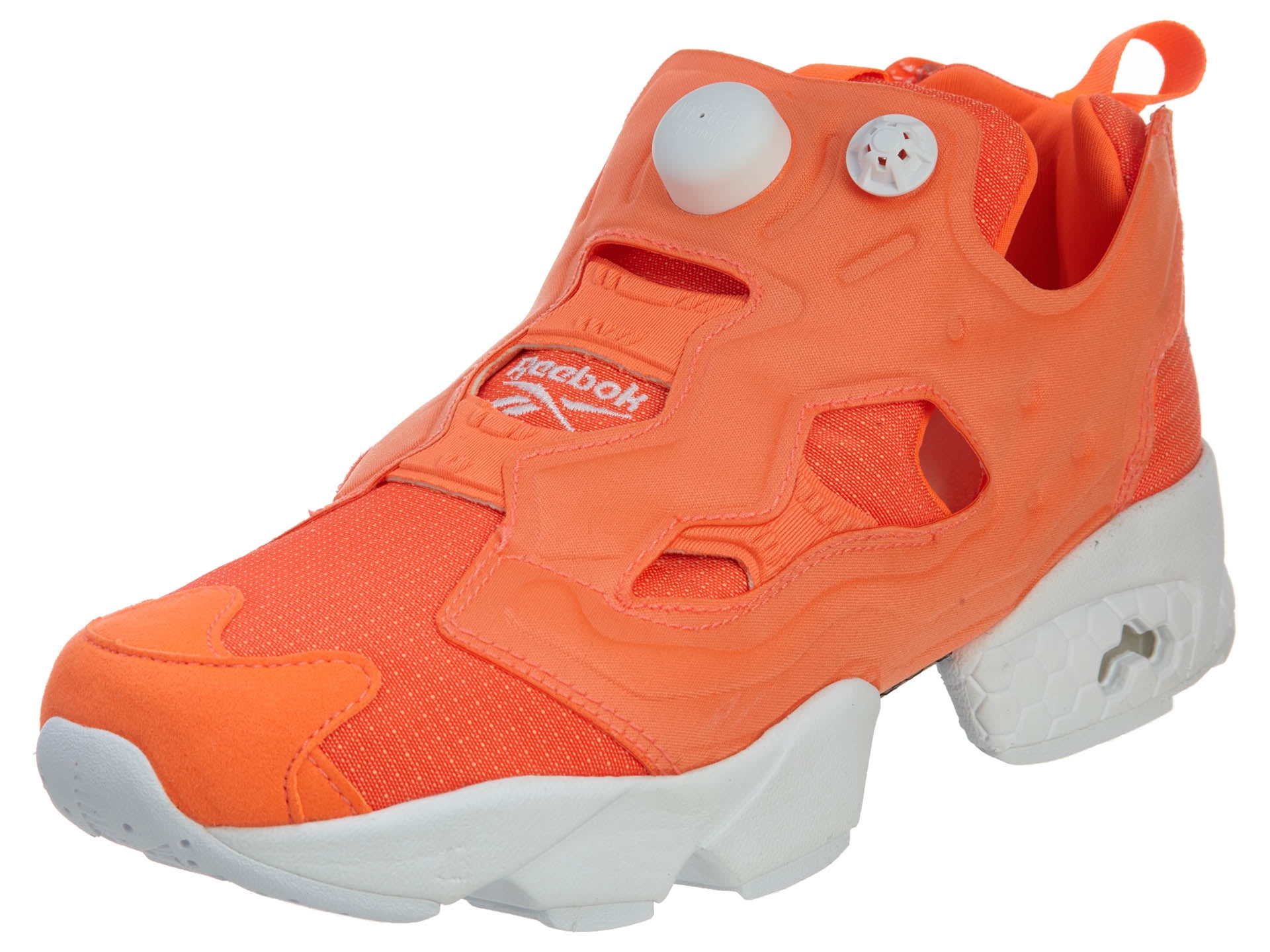 reebok insta pump fury mens orange