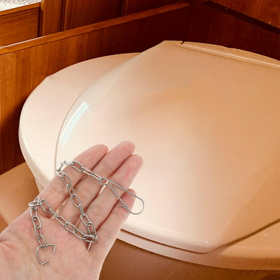 MUSEYA 2Pack Stainless Steel Toilet Chain Replacement For Repairing Flush Mechanisms
