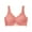 Pink, variant on Mchoice Bras for Women Wireless Comfort Customize Your Shape and Support Underwear Easy Pullover Back Smoothing Bra