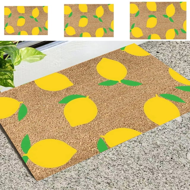 Tapete de Entrada para Halloween, Ideal para Sala de Estar, Cocina o Cualquier Espacio Festivo | Naranja, Poliéster, 60 X 40 X 0,5 Cm | Antideslizante, Fácil de Limpiar, Apto para Múltiples Usos | 1