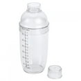 thumbnail image 3 of Juices Shaker, Plastic Shaker, Easy To Assemble For Bar Cafe Restaurant 700ml, 3 of 8