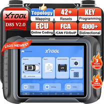 XTOOL D8S OBD2 Scanner Automotive Diagnostic Tool All System Bi-Directional Scan With Topology Mapping 42  Resets FCA AutoAuth CAN FD DoIP 3Year Free Update