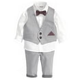 thumbnail image 2 of StylesILove Little Boy 4-piece Chic Tuxedo Outfit (18-24 Months), 2 of 5