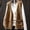 Khaki, variant on Women's Fashionable and Casual Cardigan V-Neck Knitted Coat for Casual Yet Polished Outfits, Loose Fit for All Body Types