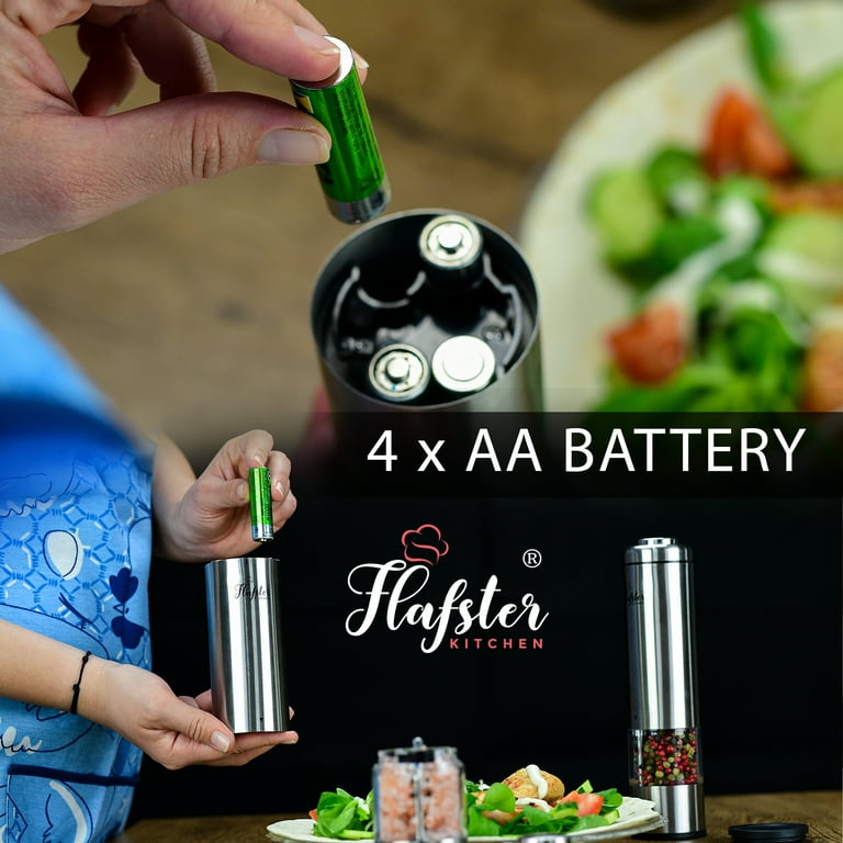 Flafster salt and pepper grinder sale