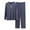 Dark Gray, variant on FhsagQ Pajamas Pajamas for Men Pack Sleepwear White Male Loungewear Button Two Piece Set Long Sleeve Top and Long Pants Solid Color Set Men's Pajamas Sleepwear Cotton Blue XL