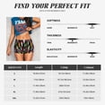 thumbnail image 2 of Yiaed Colorful Fishing Lures Print Women's Athletic Shorts Running Shorts Sporty Short High Waisted Elastic Workout Shorts for Yoga Gym Running & Sports -X-Large, 2 of 8