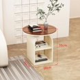 thumbnail image 1 of Bedside Storage Night Table Bedroom Nordic Modern Mesa Lateral Nightstands Hotel Cabinets Mesita De Noche Home Furniture My Lux Decor Round, 1 of 10