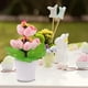 thumbnail image 5 of Decoraciones de Pascua para el Hogar Decoración de Huevos de Pascua Mini Decoración de Plantas en Macetas de Interior Tema de Vacaciones Decoración Del Hogar Agrega Vitalidad Festiva, Macetas de Plant, 5 of 6