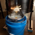 thumbnail image 2 of Four 4/8 Frame Stainless Steel Bee Honey Extractor SS Honeycomb Drum BEE-V004B, 2 of 8
