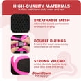thumbnail image 4 of GFDYREE Step in Dog Harness for Small Dogs No Pull, Small, Black w/Pink Trim - Adjustable Harness with Padded Mesh Fabric and Reflective Trim - Buckle Strap Harness for Dogs, 4 of 7
