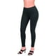 thumbnail image 1 of 969-57 Leggins dama en color negro elaborados en viscosa/Poliéster/elastano Cklass 969-67, 1 of 2