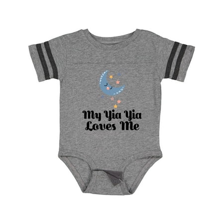 

Inktastic My Yia Yia Loves Me YiaYia for Grandchild Gift Baby Boy or Baby Girl Bodysuit