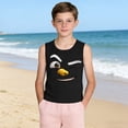 thumbnail image 4 of Camisola de Niños Pequeños 3-15 Años sin Mangas Tela Suave Impresión Gradiente para el Uso Casual Y Ocasiones Especiales, 4 of 7