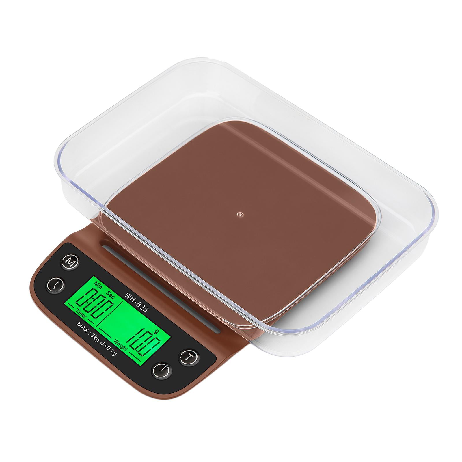 1pc, Scale, Electronic Scale With Timer, USB Rechargeable Coffee Scale,  Digital Coffee Scale, Electronic Espresso Scale, Food Scale, Kitchen Scale  With Timer, Kitchen Gadgets, Cheap Items