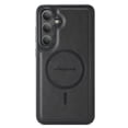 thumbnail image 3 of MAGKING K1 Series For Samsung Galaxy S24 Magnetic Case PC TPU PU Leather Phone Cover - Black, 3 of 5