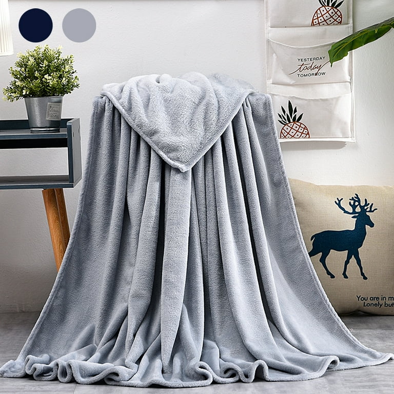 Single fur blanket hot sale