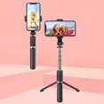 thumbnail image 2 of Extension Tripod Rod Aluminium Alloy Extendable Stick Adjustable Telescopic Selfie Stick With Remote Control Portable Lightweight Extendable Selfie Stick Phone Tripod Q03 white, 2 of 4