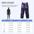 thumbnail image 4 of Lsque Fantasy Dragon In Cathedral Print Men's Pajama Pants, Lounge Pant - Comfortable Home Wear,Elastic Waistband, Stylish Design-Medium, 4 of 9