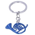 thumbnail image 4 of Llavero de instrumentos musicales de metal BuyWeekMX mini modelo azul, 4 of 9