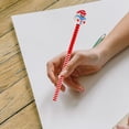 thumbnail image 2 of 24 piezas de lápiz de Navidad con borrador, lápices para estudiantes con borradores de goma, lápices de dibujos animados, regalo de Navidad, papelería escolar para oficina, 2 of 7
