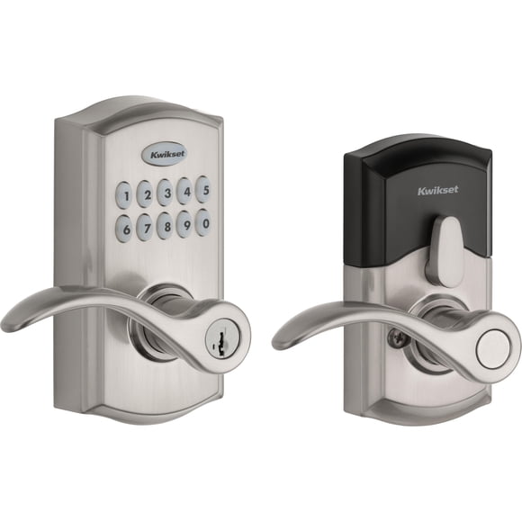 Palanca electrónica Kwikset SmartCode 955 Pembroke Níquel satinado