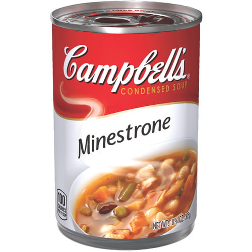 Campbell's Condensed Minestrone Soup, 10.75 oz. - Walmart.com
