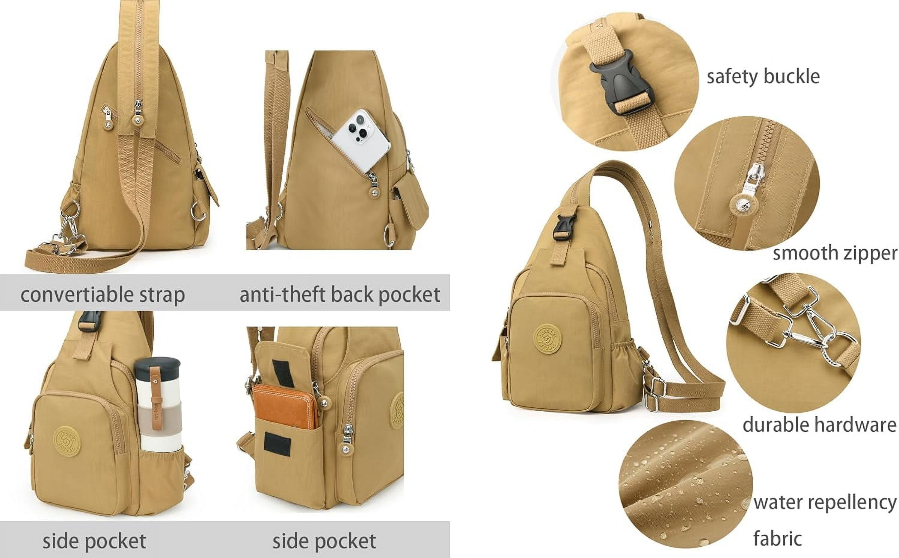 Mini Backpack for Women Purse Convertible Shoulder Bag Anti-theft Travel Bag Small Casual Daypack Sling Bag(Black)