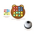 SUNHUFA Puzzles Geometric Shape Quick Matching Board Color Sensory