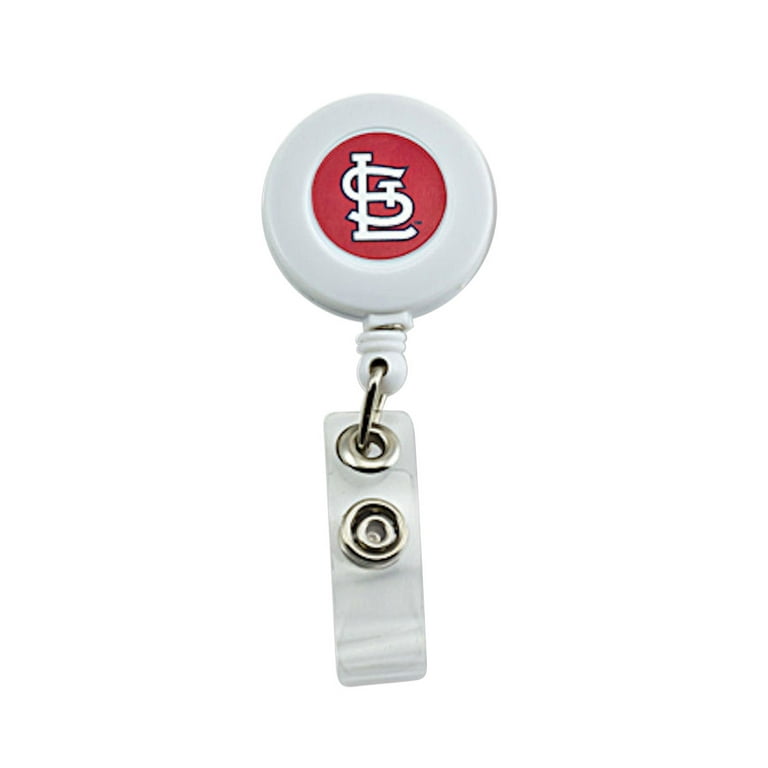 St. Louis Cardinals Retractable Badge Reel | Glitter Badge Reel | Nurse  Badge Reel | Teacher Badge Reel | Square Badge Reel