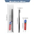 thumbnail image 4 of 25 pack Disposable Toothbrush with Toothpaste Set,Black Toothbrush with 10g Toothpaste Individually Wrapped Travel Toothbrush Kit in Bulk Toiletries for Adults,Hotel,Homeless,Nursing Home,Charity, 4 of 7