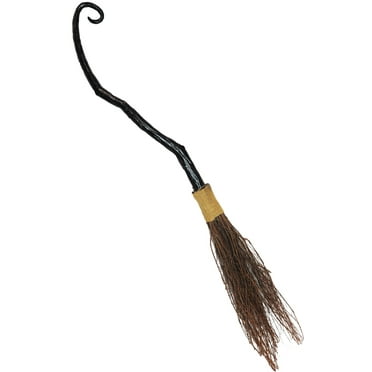 Straw Witch's Broomstick Photo Movie Stage Prop Witch Broom Stick ...