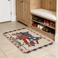 thumbnail image 5 of Independence Day Welcome Doormats Patriotic Red White And Blue Star-Spangled Doormats 3 Styles Washable NonSlip Mats Perfec for Anniversaries, 5 of 6