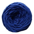thumbnail image 2 of Horplkj Chunky Yarn, Bulky Yarn Super Soft Acrylic 7-8mm for Hand Knitting, Washable Pill-Resistant Diy Blanket Scarf Sweater Craft (Navy Blue), 2 of 5