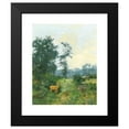 thumbnail image 2 of Josef Schmitzberger 12x14 Black Modern Framed Museum Art Print Titled - Rehkitz, 2 of 5