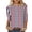 Multicolor#01, variant on 3/4 Sleeve Plus Size Patriotic Tops for Women Trendy USA Flag 4th of July American Red White Blue Star Stripe Printed Oversized Crewneck Holiday T-Shirt Multicolor#12 XXL