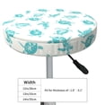 thumbnail image 2 of Goofa Turtle Printed Stool Covers Round, Waterproof Round Bar Stool Covers Anti-Slip Round Bar Stool Seat Cover with Elastic Bands Durable -13 inch, 2 of 7