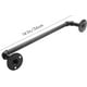thumbnail image 2 of Toallero industrial vintage de metal negro - Accesorios de baño s202412241397, 2 of 5