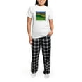 thumbnail image 5 of CafePress - Maytheroadfinalmain. Women's Light Pajamas - Women's Short Sleeve Print T-Shirt and Pants Light Cotton Pajama Set, 5 of 7