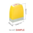 thumbnail image 2 of Uxcell Notice Stamp Self Inking, Office Stamps Message Stamp Business Stamp Style 1 ["Sample"], 2 of 6