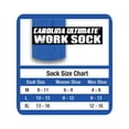 thumbnail image 2 of Carolina Ultimate Mens Womens Socks, Tall Long Over the Calf Support Socks, 2 Pairs, 2 of 4