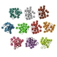 thumbnail image 1 of 100Pcs Aluminium Leg Rings Identify Dove Bands for Birds Training Mixed Color, 1 of 6