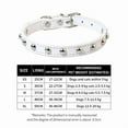 thumbnail image 5 of Real Split Leather Studded Pet Dog Collar 1Pack, 5 of 5
