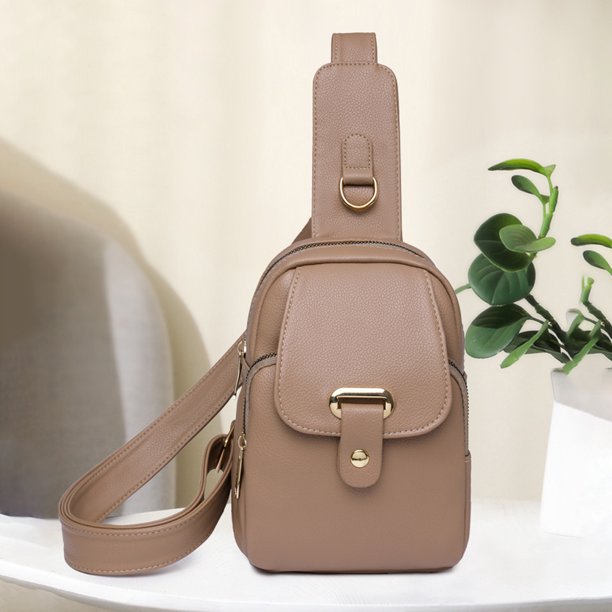 Bolso Bandolera Bolso Cruzado Sencillo Para Mujer, Riñonera, Bolsos De Mensajero A La Moda, Bolsillos En La Cintura Del Pecho Ndcxsfigh Para Estrenar
