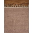thumbnail image 5 of Rugsotic Carpets Eco-Friendly Woven Hand Woven Kilim Flat Weave Light Brown Solid Area Rug, 6'x9' Rectangle, Antimicrobial, 5 of 8