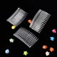 thumbnail image 4 of 10 peines con pinza para el pelo, peines de plástico para velo de novia, 14 dientes, Hs, 4 of 5